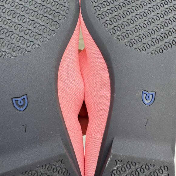 Rothys The Point II Pink Knit Pointed-Toe Flats Womens Shoes New Without Box 7 - Picture 2 of 10